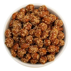 Cacahuates Garapiñados con Ajonjolí x Kg